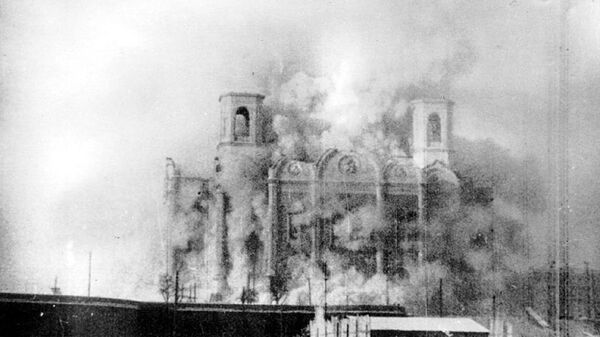 Разрушение Храма Христа Спасителя (1931)