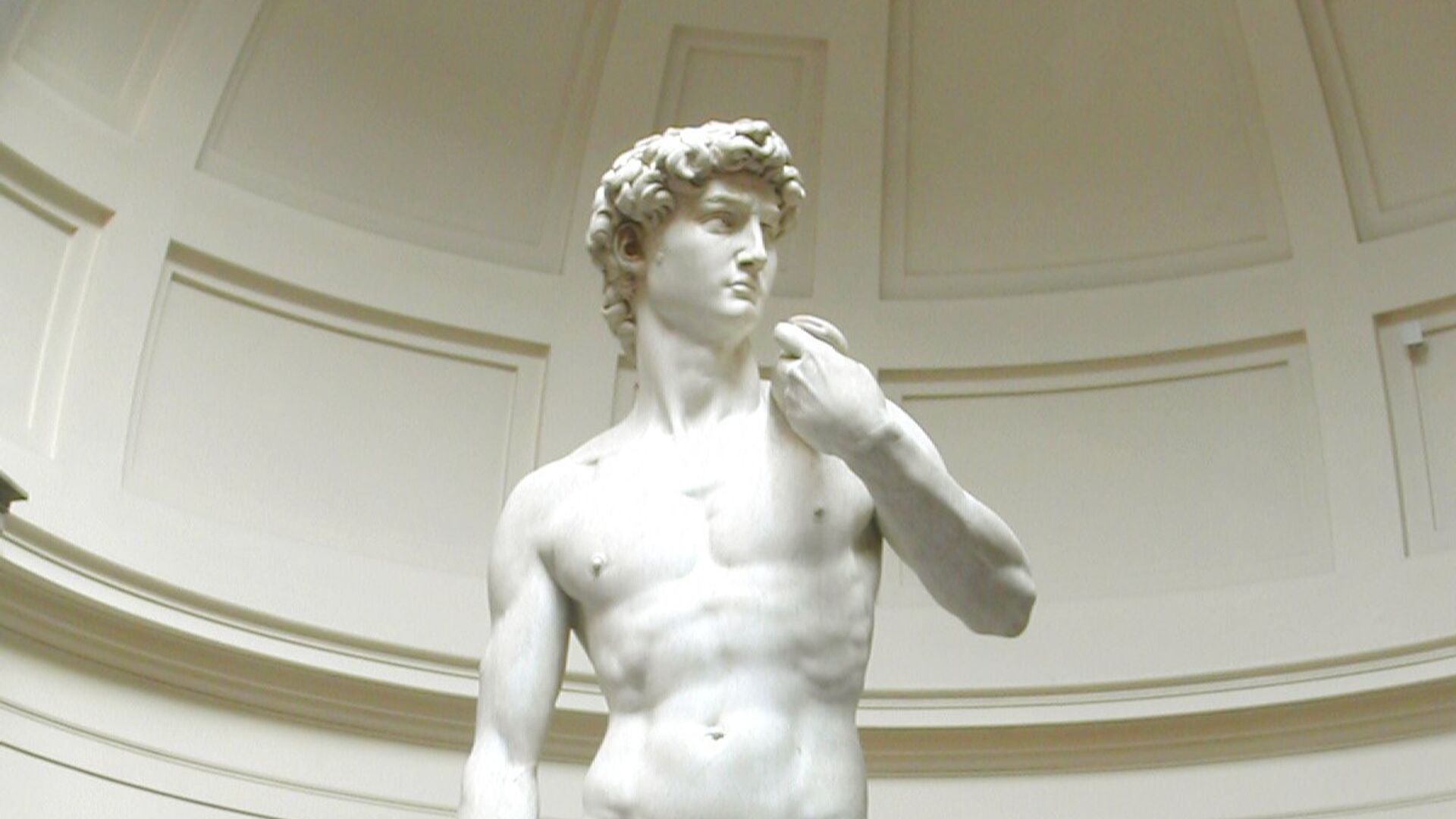 Гипсовая фигура Давида Микеланджело, 30 х 28 х 46 см