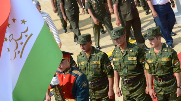 Военнослужащие армии Таджикистана