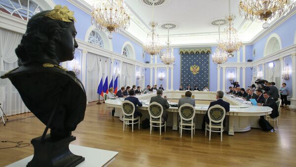 Заседание президиума Совета при президенте РФ по стратегическому развитию и приоритетным проектам. Архивное фото