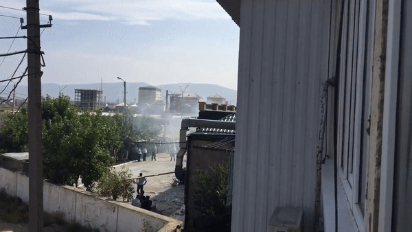 В сети появилось видео взрыва в Махачкале