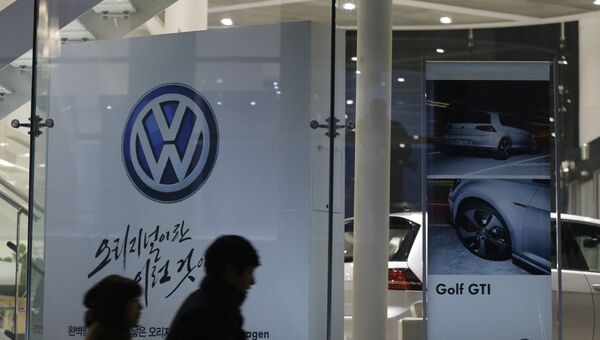 Дилерский центр Volkswagen в Сеуле, Южная Корея. Архивное фото