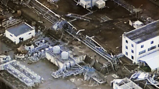 Последствия аварии на АЭС Фукусима-1. Архивное фото
