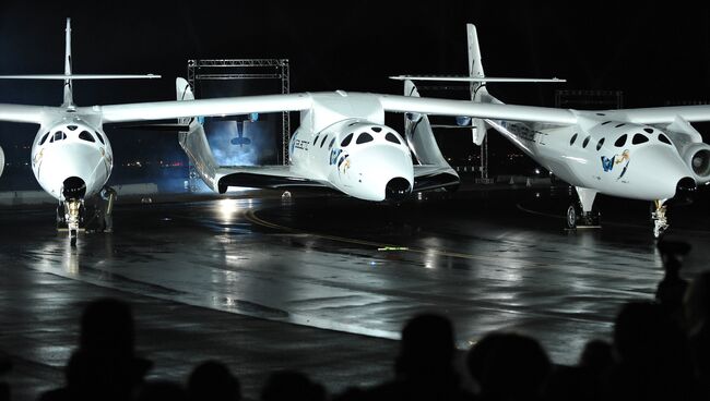 Космический корабль SpaceShipTwo. Архивное фото