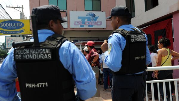 Полиция в Гондурасе. Архивное фото