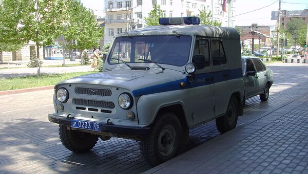 Полицейские машины в Махачкале, Дагестан. Архивное фото