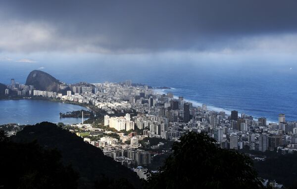 Вид на город Рио-де-Жанейро, Бразилия