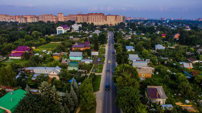 Многоквартирные дома и садовые участки в городе Щелково Московской области