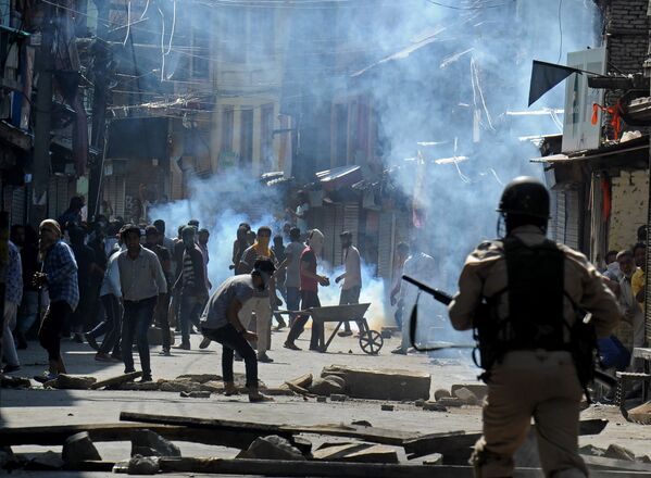 Беспорядки в индийском штате Джамму и Кашмир. 3 августа 2016