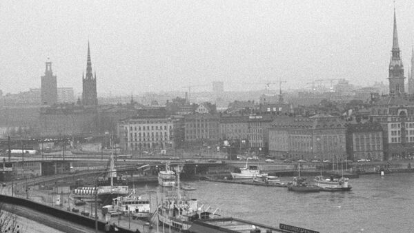 Панорама города Стокгольм. Архивное фото