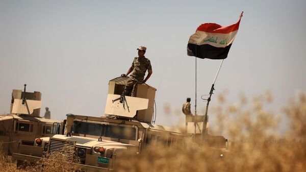 Иракские военные на подступах к Мосулу