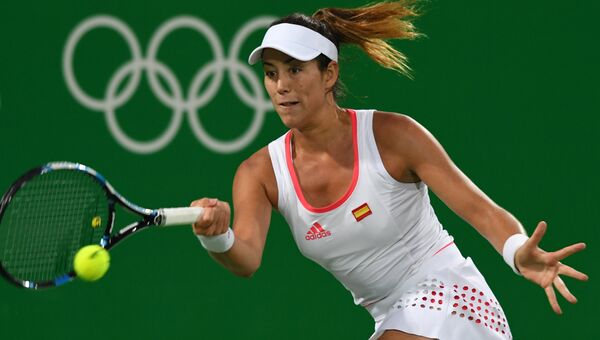 Испанская теннисистка Гарбинье Мугуруса вышла в трети круг олимпийского теннисного турнира в Рио