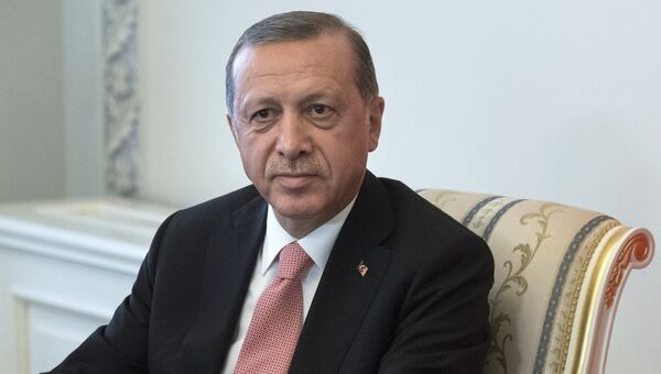 Президент Турции Реджеп Тайип Эрдоган. Архивное фото
