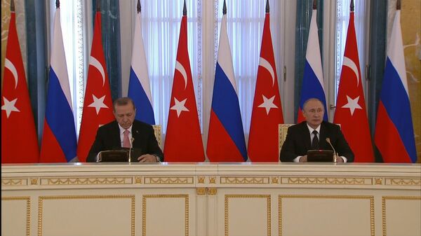 Путин и Эрдоган рассказали об итогах встречи в Санкт-Петербурге Путин и Эрдоган рассказали об итогах встречи в Санкт-Петербурге