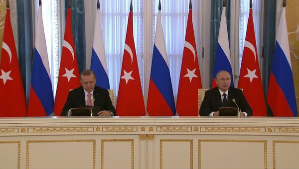 Путин и Эрдоган рассказали об итогах встречи в Санкт-Петербурге