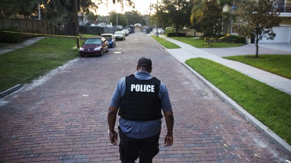 Офицер полиции штата Флорида, США. Архивное фото