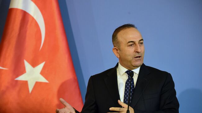 Глава МИД Турции Мевлют Чавушоглу. Архивное фото