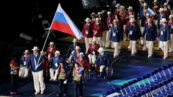Российские паралимпийцы. Архивное фото