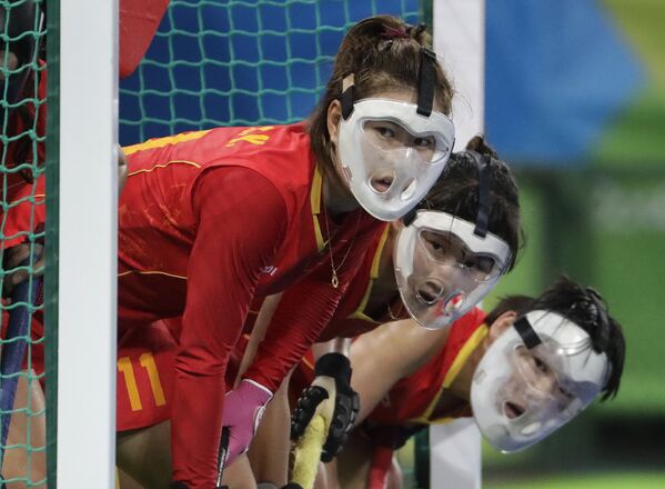 Игроки сборной Китая по хоккею на траве Китайские на летних Олимпийских играх 2016 года в Рио-де-Жанейро