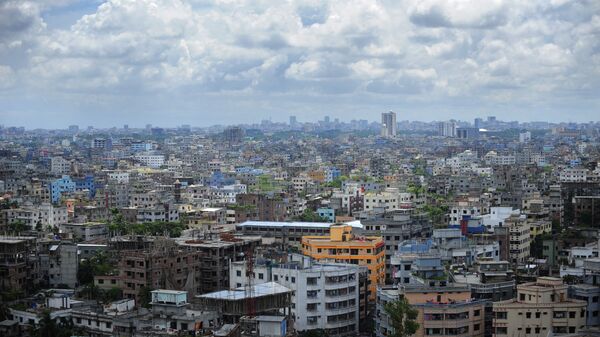 Панорама столицы Бангладеш города Дакка