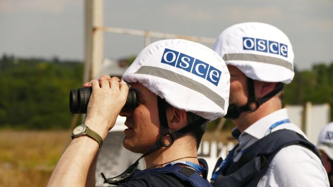 Представители ОБСЕ. Архивное фото