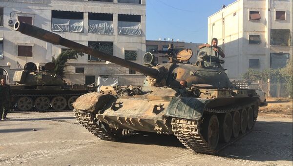 Танк сирийской армии. Архивное фото