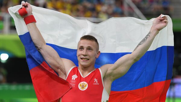 Российский гимнаст Денис Аблязин на XXXI летних Олимпийских играх