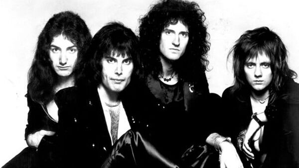 Группа Queen с солистом Фредди Меркьюри