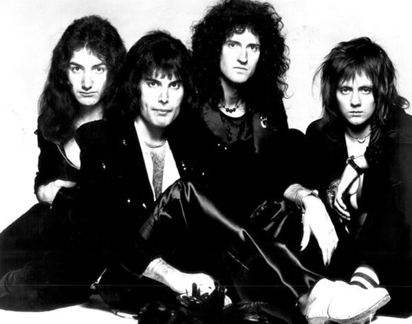Группа Queen с солистом Фредди Меркьюри
