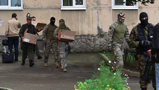 Операция по задержанию кавказских боевиков в Санкт-Петербурге