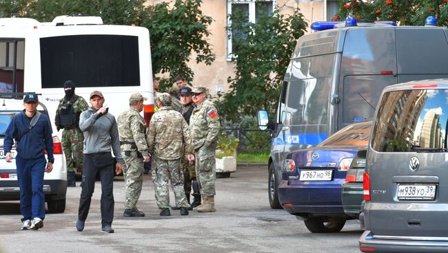 Операция по задержанию кавказских боевиков в Санкт-Петербурге. Архивное фото
