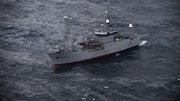 Корабль береговой охраны Норвегии. Архивное фото