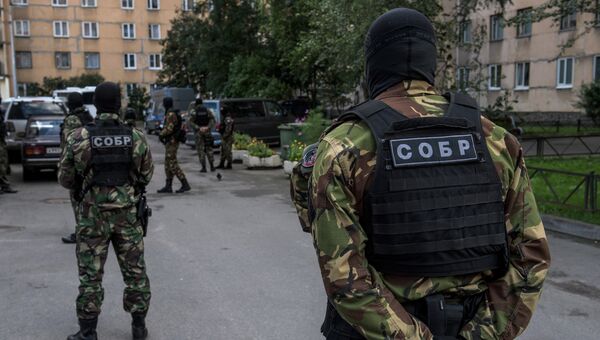 Операция по задержанию кавказских боевиков в Санкт-Петербурге. Архивное фото