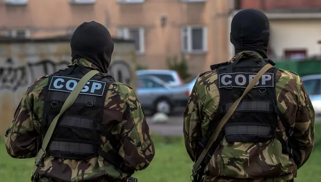 Операция по задержанию кавказских боевиков в Санкт-Петербурге. Архивное фото