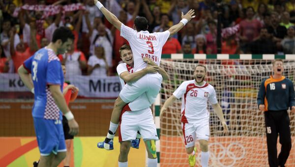 Мужская сборная Польши по гандболу нанесла поражение команде Хорватии в четвертьфинале Олимпийских игр. 17 августа 2016 год