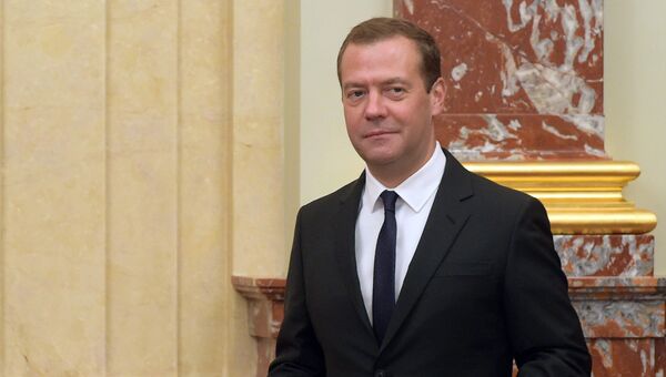 Премьер-министр РФ Д. Медведев провел заседание правительства РФ. 18 августа 2016
