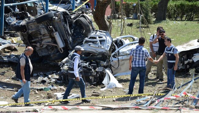 Последствия взрыва в Турции. Архивное фото