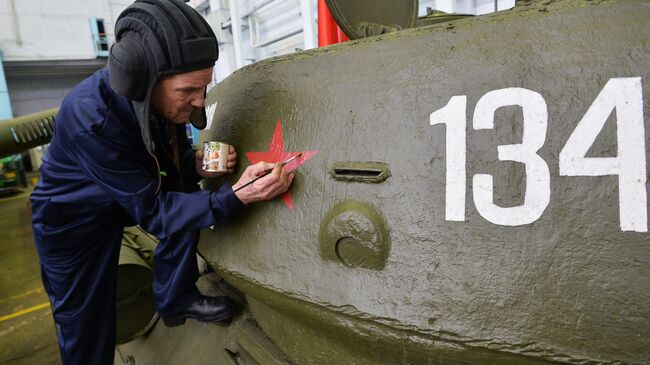 Танк Т-34 на Челябинском тракторном заводе