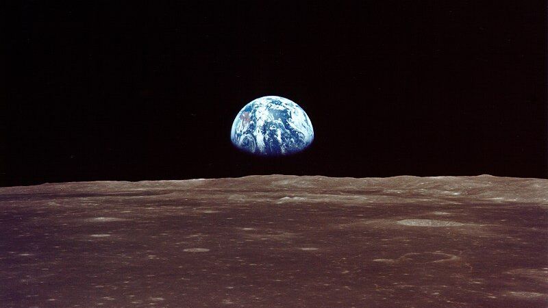 Вид на Землю с Луны - РИА Новости, 1920, 30.06.2021