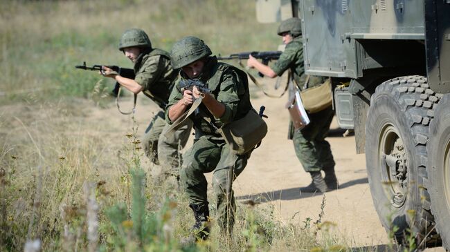 Военнослужащие ЦВО. Архивное фото