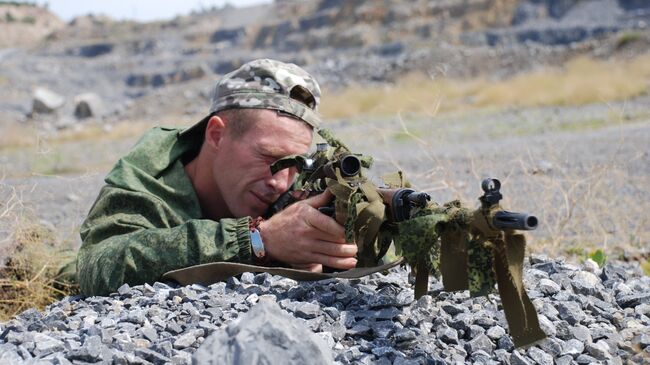 Боец спецподразделения народной милиции ДНР. Архивное фото