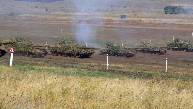 Военные учения в ЛНР