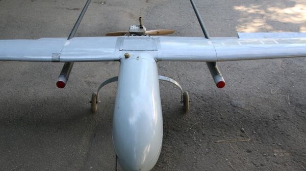 Ударный беспилотный летательный аппарат ВСУ. Архивное фото
