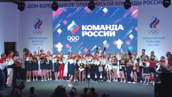 Мы приехали чтобы победить – медалисты ОИ-2016 на церемонии в Русском доме