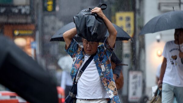 Дожди в Японии. Архивное фото