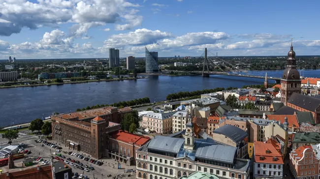 Города мира. Рига. Архивное фото