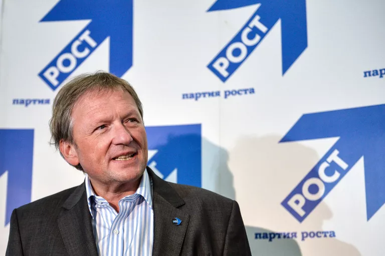 Председатель партии Партия роста Борис Титов на открытии офиса московского отделения партии Председатель партии Партия роста Борис Титов на открытии офиса московского отделения партии