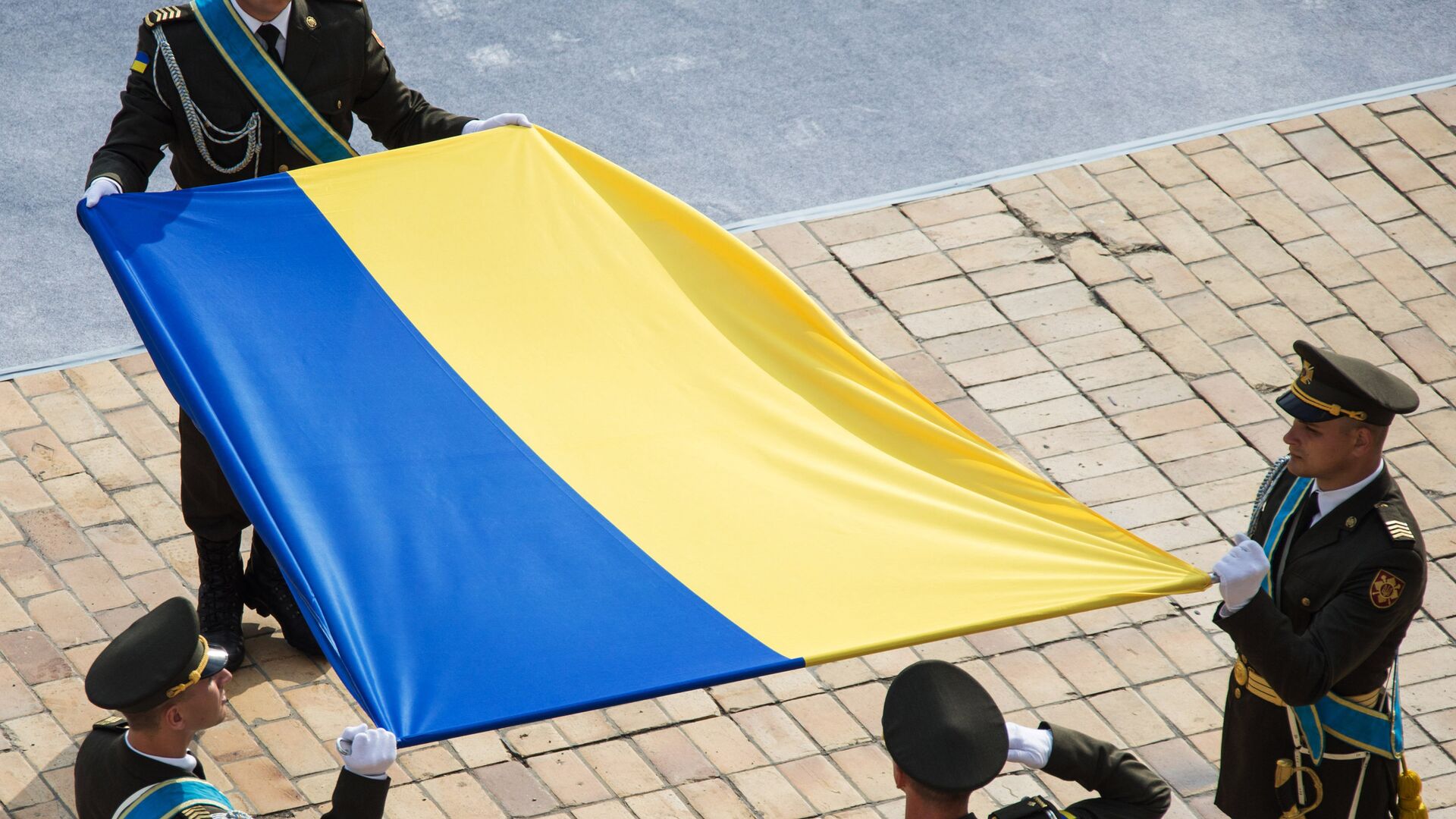 Государственный флаг Украины. Архивное фото - РИА Новости, 1920, 13.11.2023
