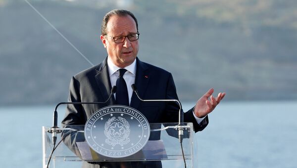 Президент Франции Франсуа Олланд. Архивное фото