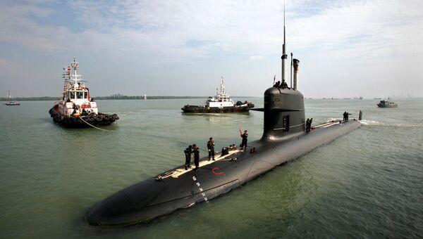 Подводная лодка класса Scorpene. Архивное фото
